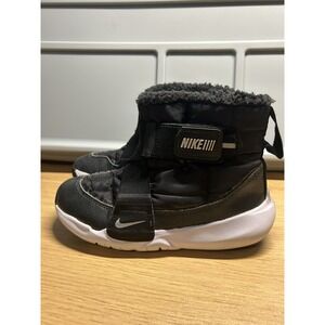 NIKE Flex Advance Black Boot DD0304-005 Boys Size 13C
